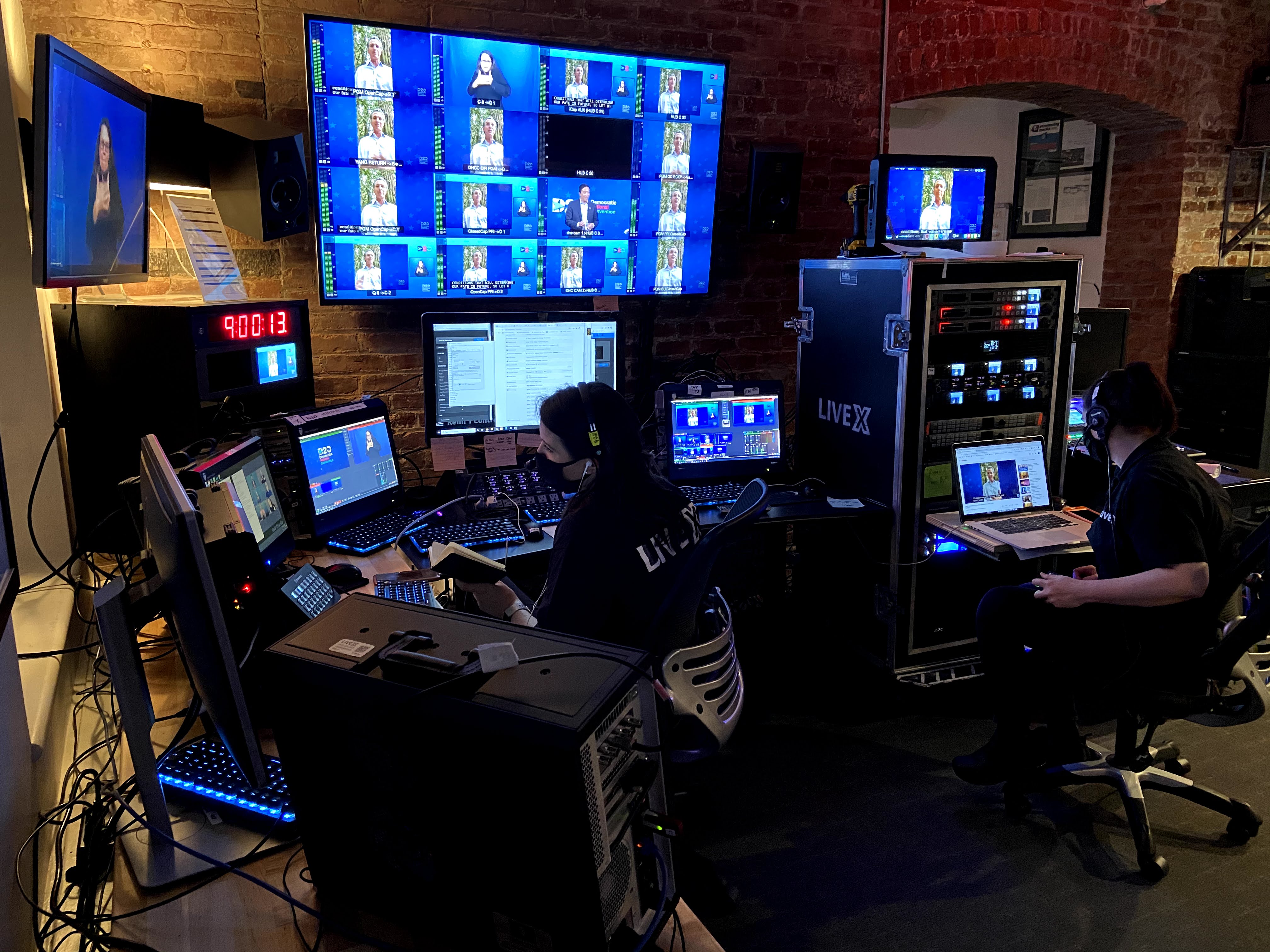 LiveX Studios in New York City for the The Democratic National Convention Alt