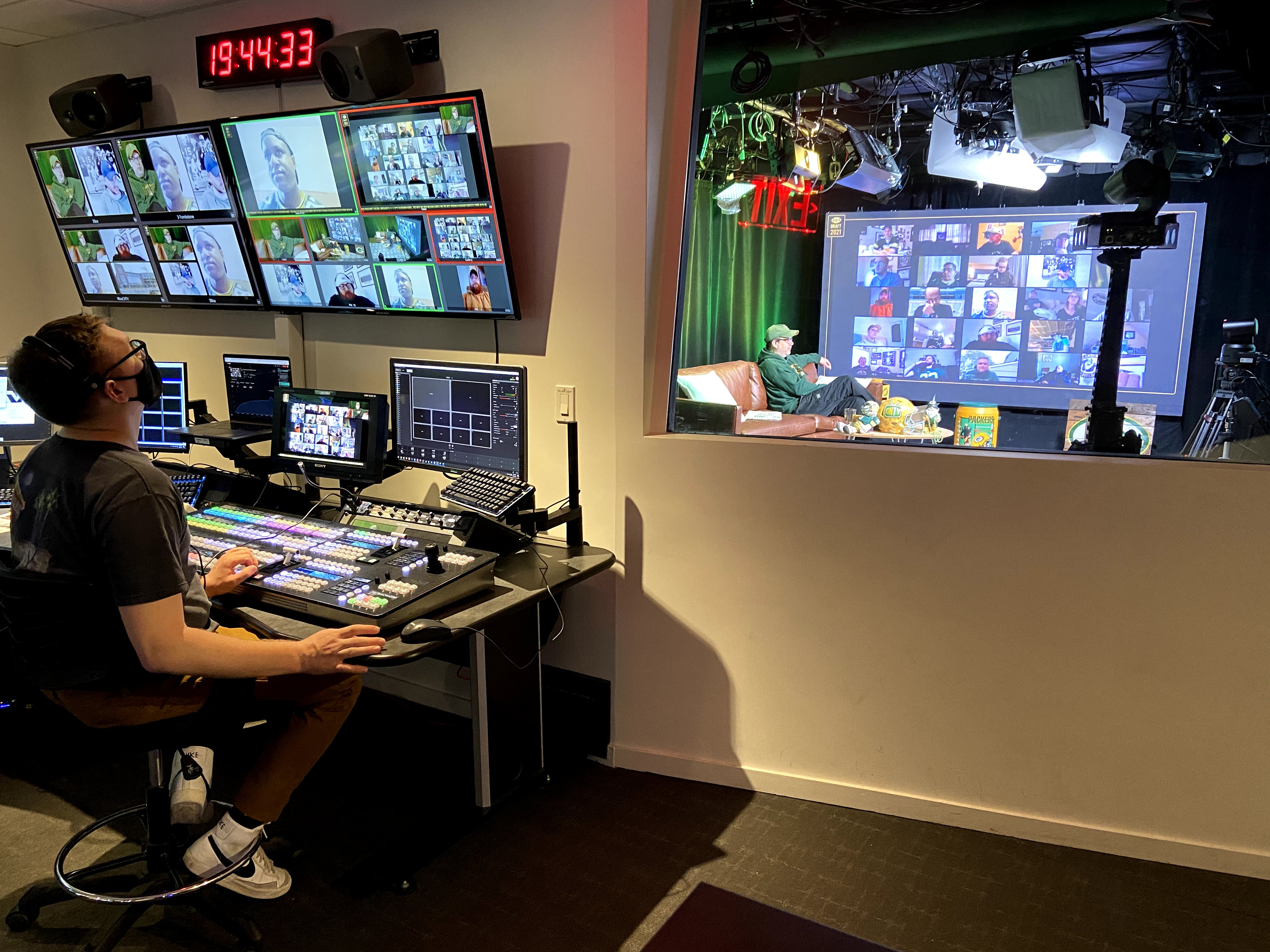 LiveX Studio for CHTV NFL Draft show Alt