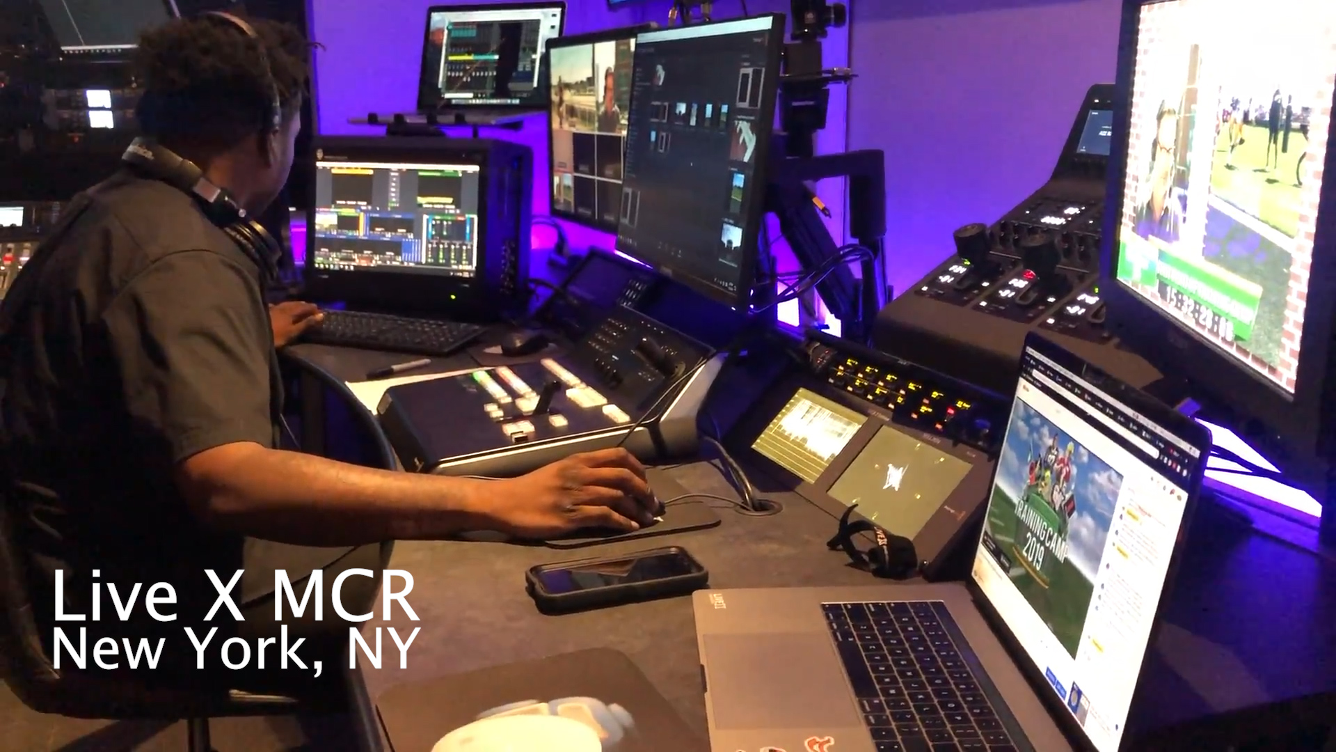 Editing The Live Program And Streaming to Fans Worldwide Alt