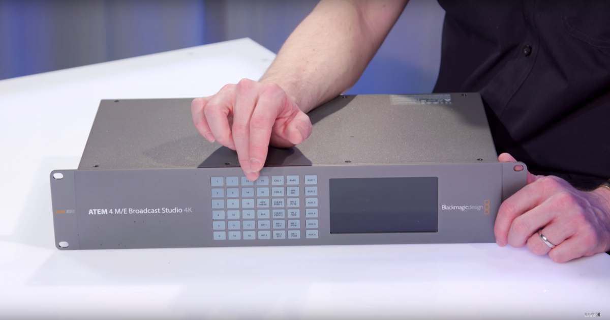 Unboxing the ATEM 4 M/E Broadcast Studio 4K