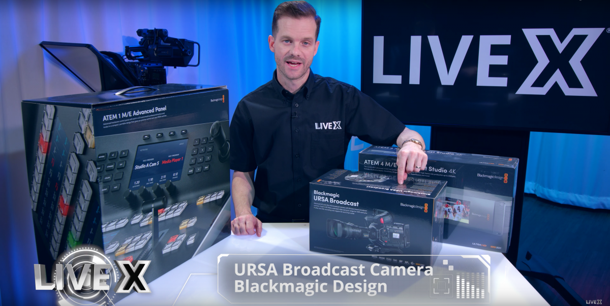 Unboxing the URSA Broadcast Camera from Blackmagic Design