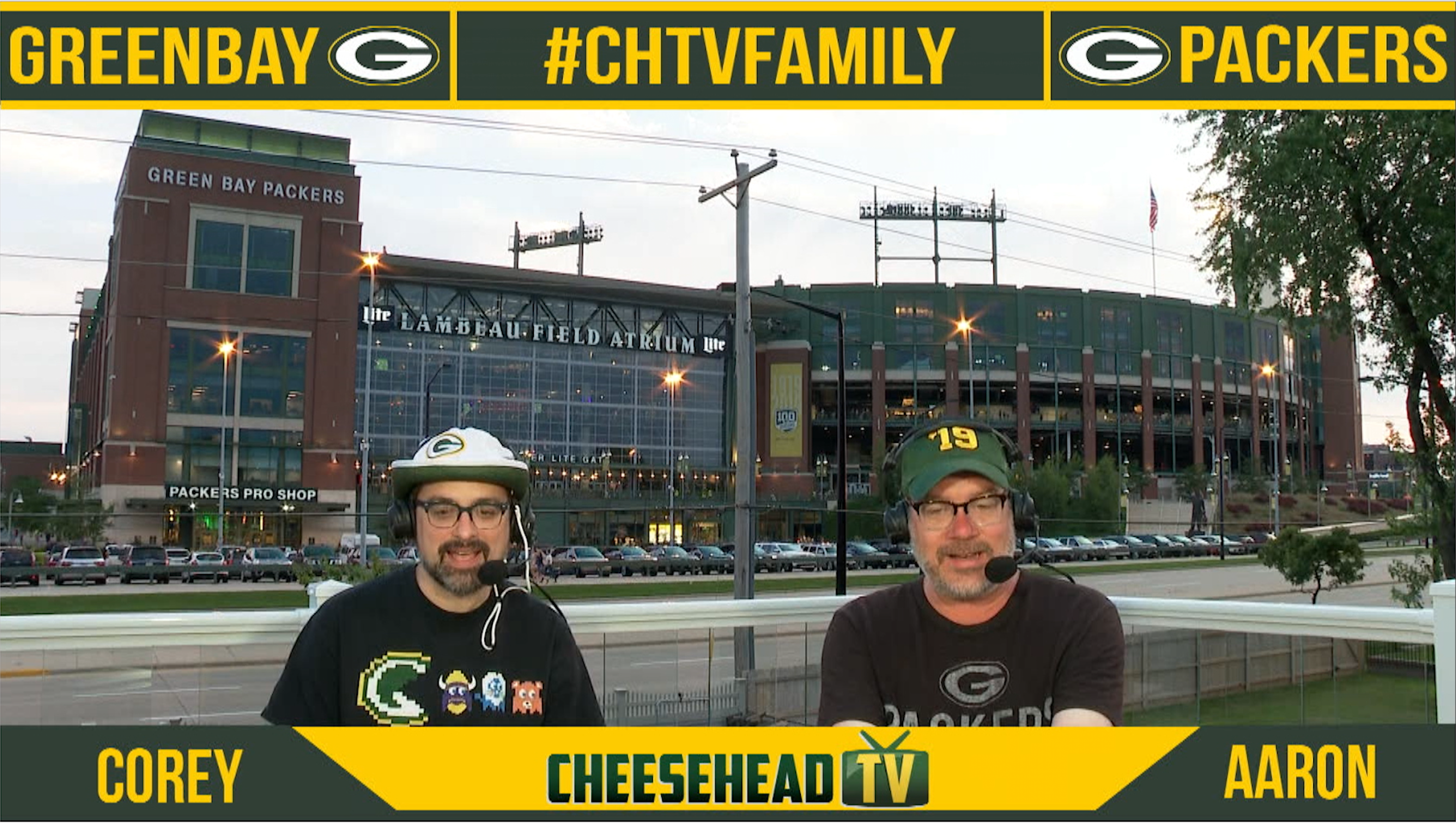 Cheesehead TV Streaming Live Family Night From Lambeau Field Alt