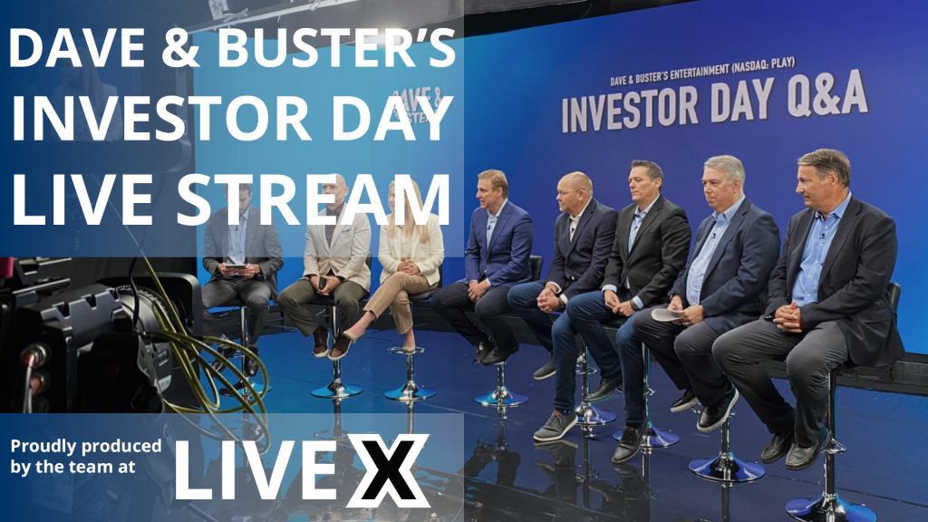 Dave and Busters Investor Day Livestream 