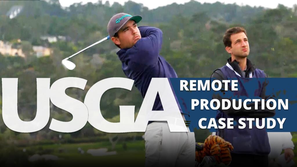 Remote Production for USGA at Pebble Beach